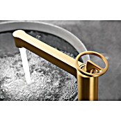 Imex Olimpo Grifo de lavabo alto (Oro) | BAUHAUS