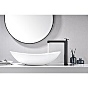 Imex Olimpo Grifo de lavabo alto (Negro, Mate)