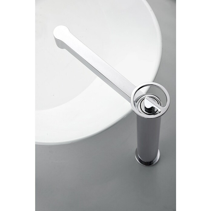 Imex Olimpo Grifo de lavabo alto (Cromo, Brillante)