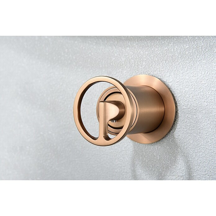 Imex Olimpo Grifo de lavabo empotrado (Oro rosa) | BAUHAUS