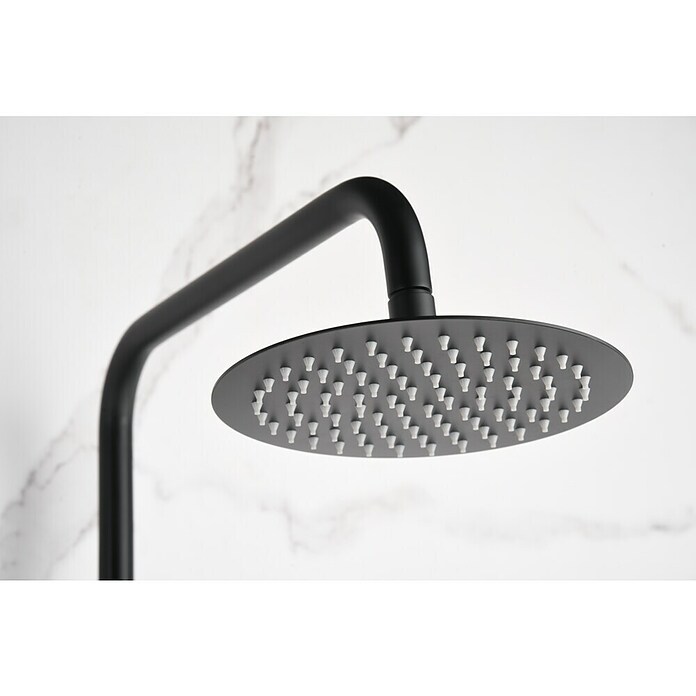 Imex Olimpo Sistema de ducha (Grifo monomando, Negro) | BAUHAUS