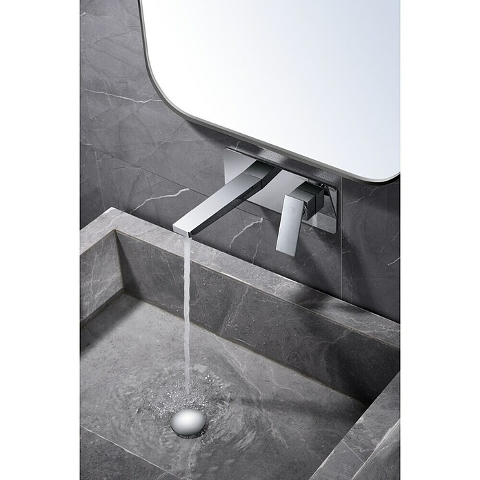 Imex Pisa Grifo de lavabo (Cromo) | BAUHAUS