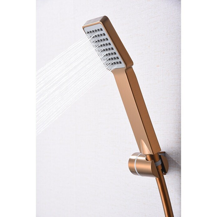 Imex Pisa Grifo monomando de bañera (Oro rosa) | BAUHAUS