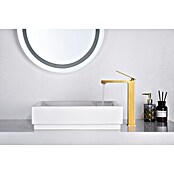 Imex Pisa Grifo de lavabo alto (Oro) | BAUHAUS