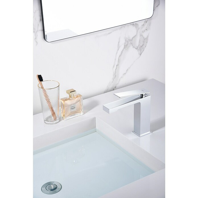 Imex Pisa Grifo de lavabo (Cromo) | BAUHAUS