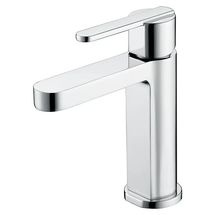 Camargue Sabati Grifo de lavabo - Cromo - Elegante grifo de lavabo cromado para baños modernos. Su diseño elegante y la alta calidad hacen que este grifo sea un atractivo.