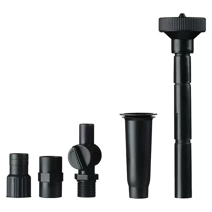 Ubbink Wasserspielpumpe ProLine 1000 Eco - Fördermenge pro Std.: 870 l - Schwarze Kunststoffteile für ein Gartenbewässerungssystem.