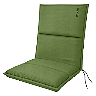 Doppler Sitzauflage City (Hellgrün, Niederlehner, L x B x H: 100 x 48 x 6 cm, Materialzusammensetzung Bezug: Polyester)