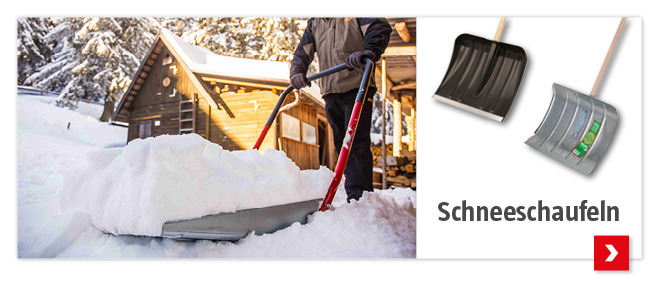 Schneeschaufeln