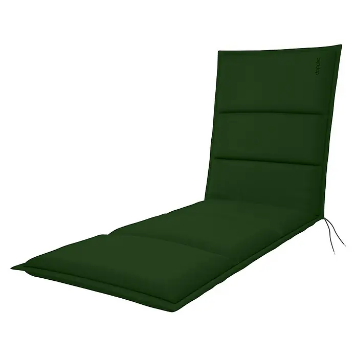 Doppler Liegenauflage City - Dunkelgrün, L x B x H: 195 x 60 x 6 cm, Liegenauflage - Grünes Liegenpolster für mehr Komfort im Garten. Die Polsterauflage ist ideal zum Entspannen und sorgt für Bequemlichkeit im Freien.