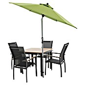 Doppler Tischklammer Table-Fix (2 -tlg., Passend für: Schirmgrößen bis 250 cm, Anthrazit) | BAUHAUS