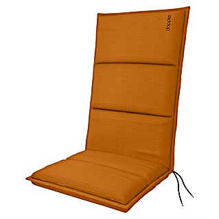 Doppler Sitzauflage Hochlehner City (Orange, L x B x H: 119 x 48 x 6 cm, Polyester)