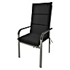 Doppler Sitzauflage Hochlehner City (Schwarz, L x B x H: 119 x 48 x 6 cm, Polyester) | BAUHAUS