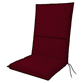 Doppler Sitzauflage Midi City (Rot, L x B x H: 110 x 48 x 6 cm, Materialzusammensetzung Bezug: Polyester)