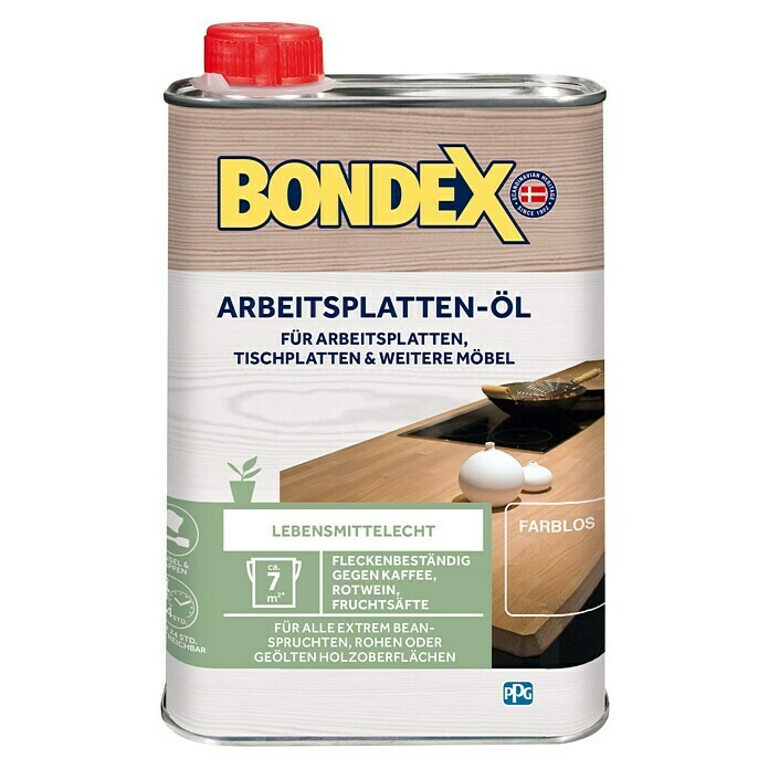 Huile pour plan de travail Bondex 250 ml