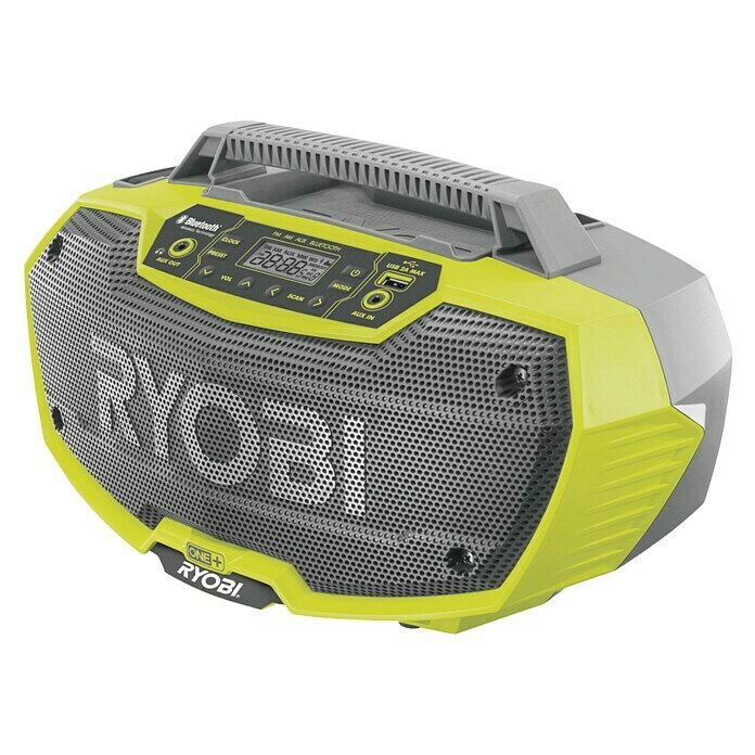 Ryobi ONE+ Radio Bluetooth de batería R18RH  (87,5 - 108,0 kHz (FM))