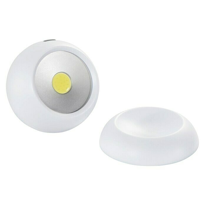 Hama Mobiles LED-Licht Rotation 360 (Batteriebetrieben, Weiß, Höhe: 7,5 cm) | BAUHAUS