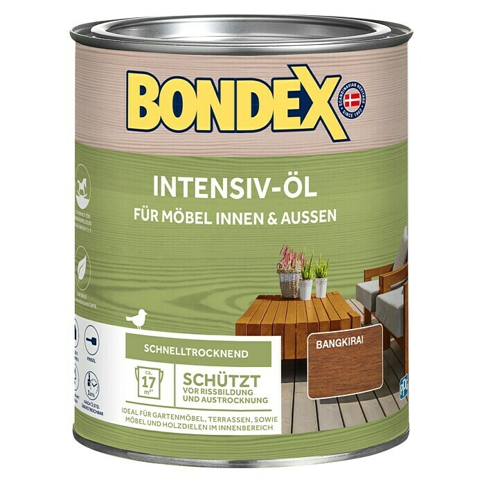 Bondex Intensiv-Öl (Bangkirai, 750 ml)