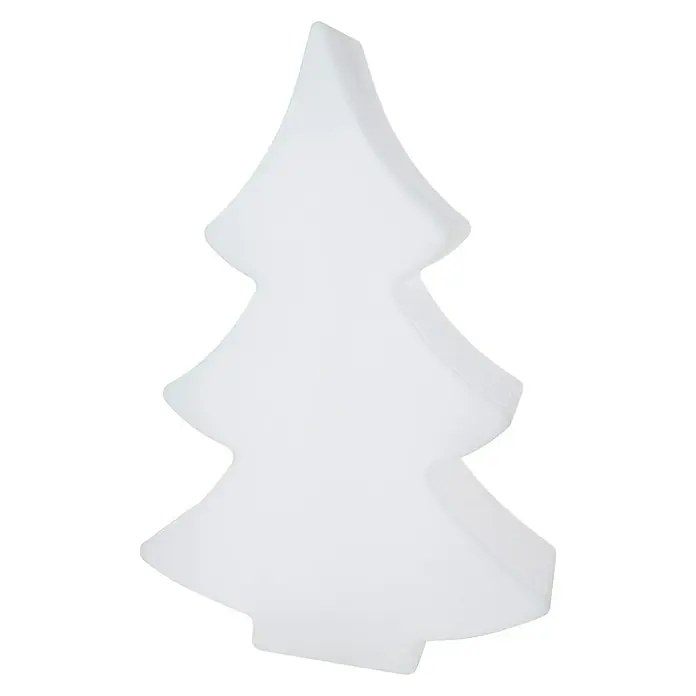 8 Seasons Design Shining LED-Weihnachtsleuchte Tree - 6 W, Weiß, L x B x H: 20 x 79 x 113 cm - Helle, weiße Weihnachtsbaumfigur, ideal als festliche Dekoration. Zeitgenössisches Design, das Wärme und Stil in jeden Raum bringt.