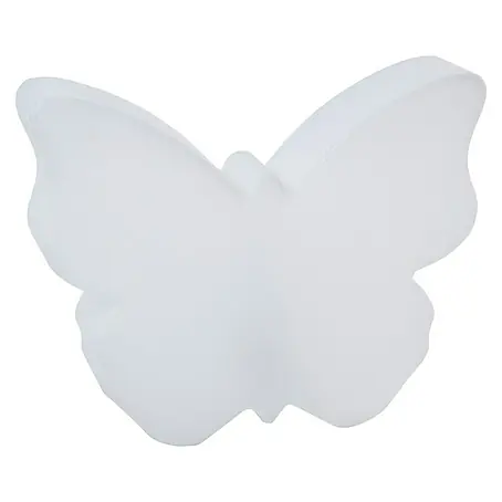 8 Seasons Design Shining LED-Solar-Dekoleuchte Butterfly