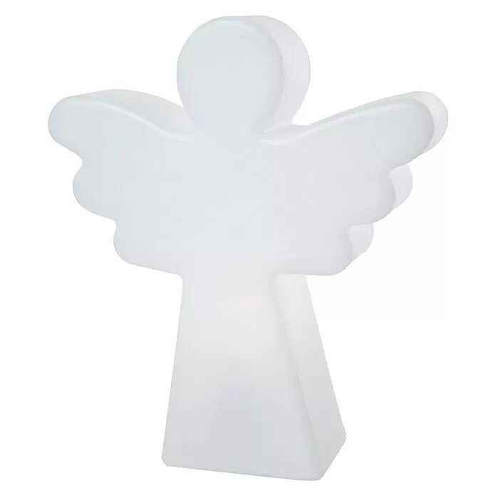 8 Seasons Design Shining LED-Weihnachtsleuchte Angel - 6 W, Weiß, L x B x H: 10 x 34 x 40 cm - Vorderansicht