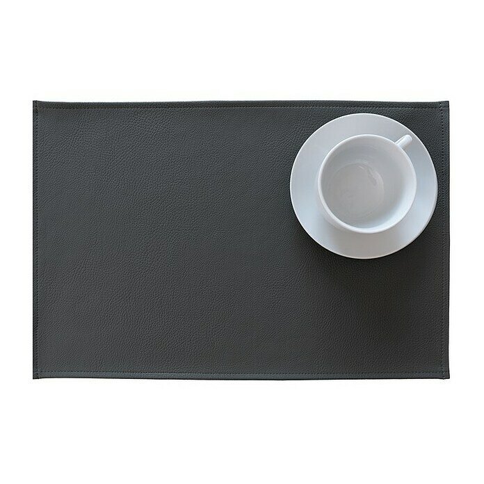 Tisch-Set Monaco (Steel Grey, 45 x 30 cm) | BAUHAUS