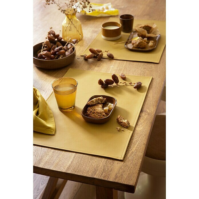 Tisch-Set Monaco Raw (Ocre, 45 x 30 cm) | BAUHAUS