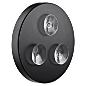 Smedbo Outline Cosmeticaspiegel Lite (Diameter: 12 cm, Rond, Zwart, Vergroting 1: 700 %) | BAUHAUS