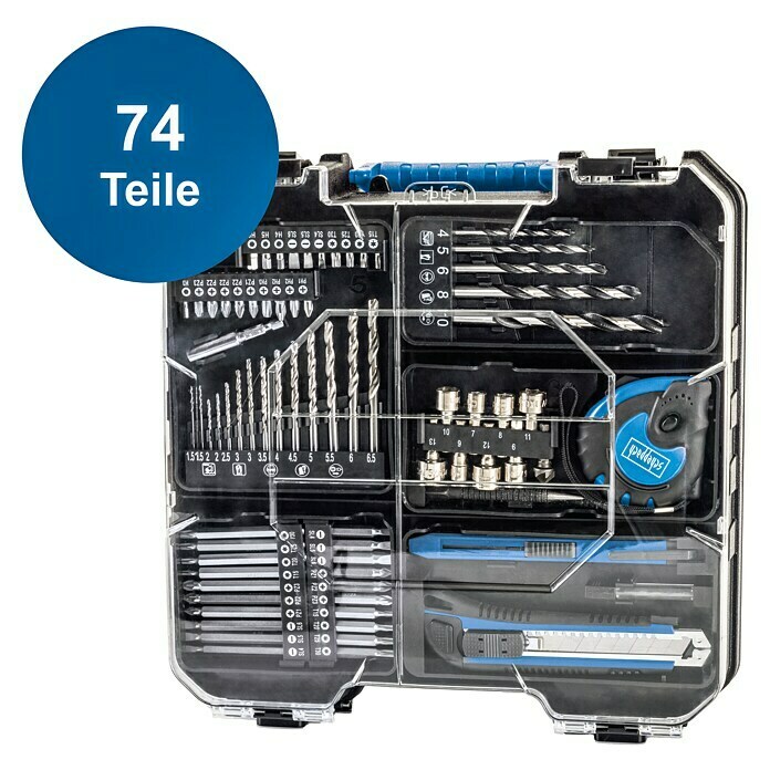 Scheppach IXES 20V Set za akumulatorski vrtalni vijačnik C-DTB74/1-X  (20 V, 1 baterija, 2 Ah, 50 Nm) | 2296 - Akkuschrauber/Akkubohrschrauber Marke | BBDI - Akkugeräte | BBD - Elektro WZ/Großmaschinen | BB - ElektroWZ/Großmaschinen | B - Werkz/Masch/Maschzubeh/Auto | BAUHAUS