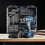 Scheppach IXES 20V Taladro atornillador de batería C-CDTB74/2-X (20 V, 2 baterías, 2 Ah, 50 Nm, 77 pzs.) | BAUHAUS