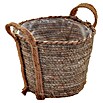 A.H.G. Maceta con interior de plástico Hoja Mais (Dimensiones externas (Ø x Al): 24 x 18 cm, Materiales naturales, Natural) | BAUHAUS