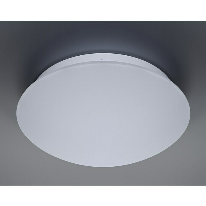 Steinel Sensor-Wand- & Deckenleuchte RS 16 L weiß (60 W, L x B x H: 27,5 x  27,5 x 9,5 cm, Weiß, E27) | BAUHAUS