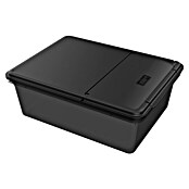 Weber Aufbewahrungsbox (L x B x H: 37 x 48,5 x 16,5 cm, Kunststoff, Schwarz) | BAUHAUS