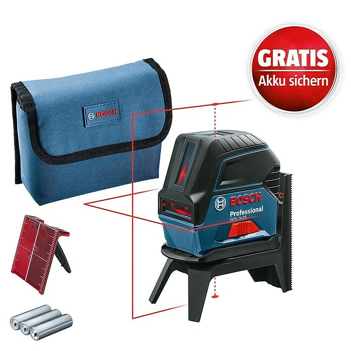 Bosch Professional Kombilaser GCL 2-50 C (Max. Arbeitsbereich: 50 m, 6 -tlg.) | BAUHAUS