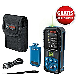 Bosch Professional Laserentfernungsmesser GLM 50-27 CG (Anzahl Akkus: 1 Akku, Messbereich: 0,05 - 50 m)