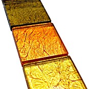 Fliesenbordüre YBO 8AL29 (30 x 4,8 cm, Gold/Orange, Glänzend) | BAUHAUS