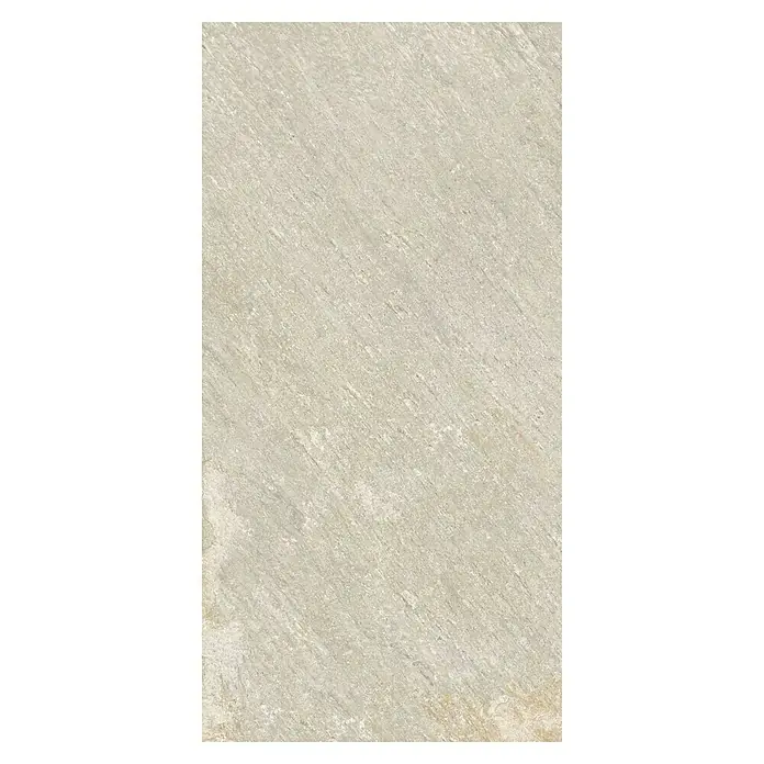Feinsteinzeugfliese Piazza Sabbia - 59,7 x 119,7 cm, Beige/Grau, Matt - Beigefarbene Fliese mit subtiler Textur. Ideal für moderne Interieurs und strapazierfähige Bodenbeläge.