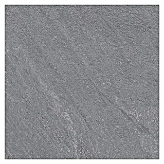 Feinsteinzeugfliese Piazza Grey (59,7 x 59,7 cm, Anthrazit, Matt)