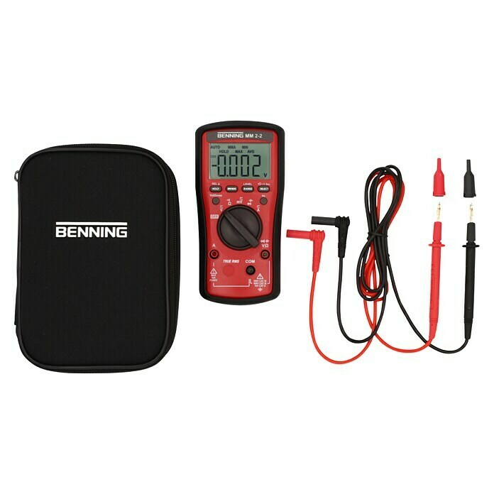 Benning Digital-Multimeter MM 2-2 (True RMS, CAT III 1.000 V) | BAUHAUS