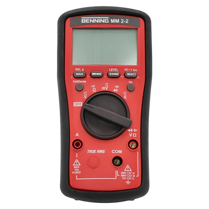 Benning Digital-Multimeter MM 2-2 (True RMS, CAT III 1.000 V) | BAUHAUS