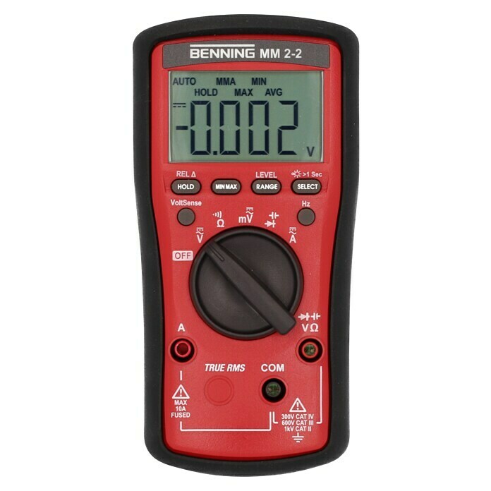 Benning Digital-Multimeter MM 2-2 (True RMS, CAT III 1.000 V) | BAUHAUS