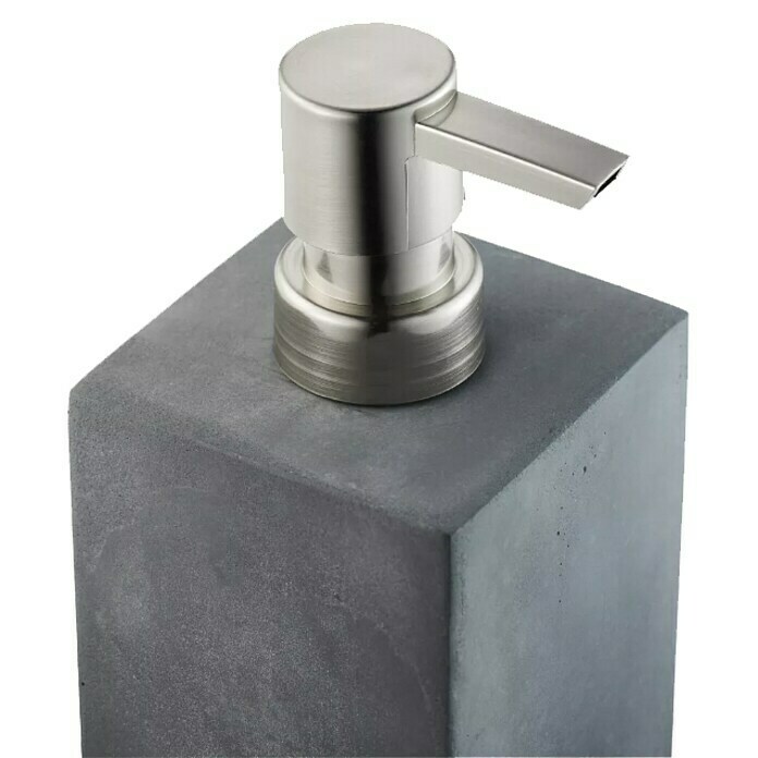 Dispenser per sapone Diaqua Cement (Grigio scuro, effetto cemento)