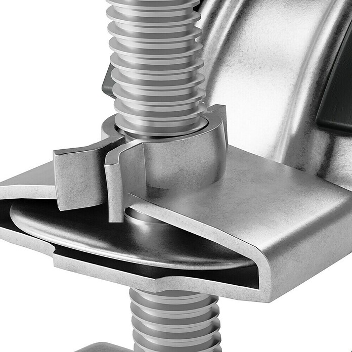 AMIGOB 4-delige set buisschroefklemmen, 3/4 inch buisklemmen met beschermingsfunctie, snelspanner, slangklemmen, carrosserieklem en houtklemset voor houtbewerking, slang, buis, kabel (mat