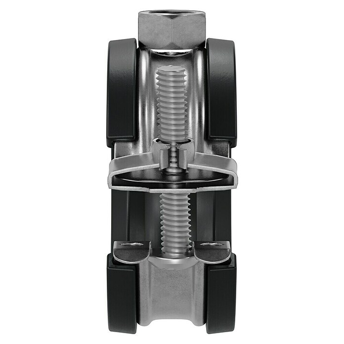 Set click-buisklemmen (Diameter: 31 mm - 35 mm, 3 st.) | BAUHAUS