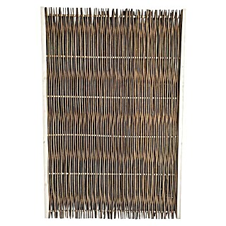 Sichtschutzelement aus Weide (B x H: 120 x 180 cm, Braun)