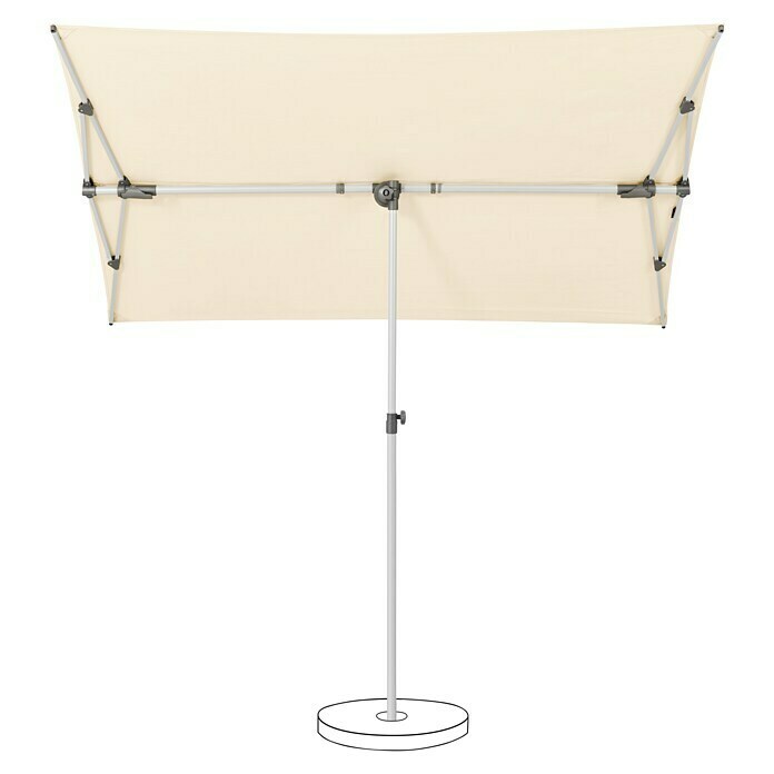 Suncomfort Balkonschirm Flex Roof (Ecru, L x B: 210 x 150 cm) | BAUHAUS