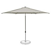 Suncomfort Marktschirm rund Pop Up (Hellgrau, Durchmesser Bespannung: 300 cm) | BAUHAUS