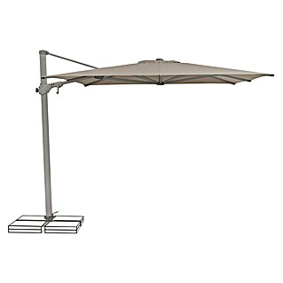 Suncomfort Ampelschirm Varioflex (Light Taupe, Bespannungsmaß (L x B): 330 x 270 cm)