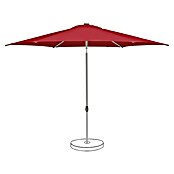 Suncomfort Marktschirm rund Pop Up (Aurora Rot, Durchmesser Bespannung: 300 cm) | BAUHAUS