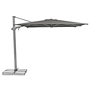 Suncomfort Ampelschirm Varioflex (Steingrau, Bespannungsmaß (L x B): 330 x 270 cm)